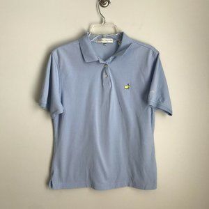 Master's Collection Blue Short Sleeve Polo Augusta